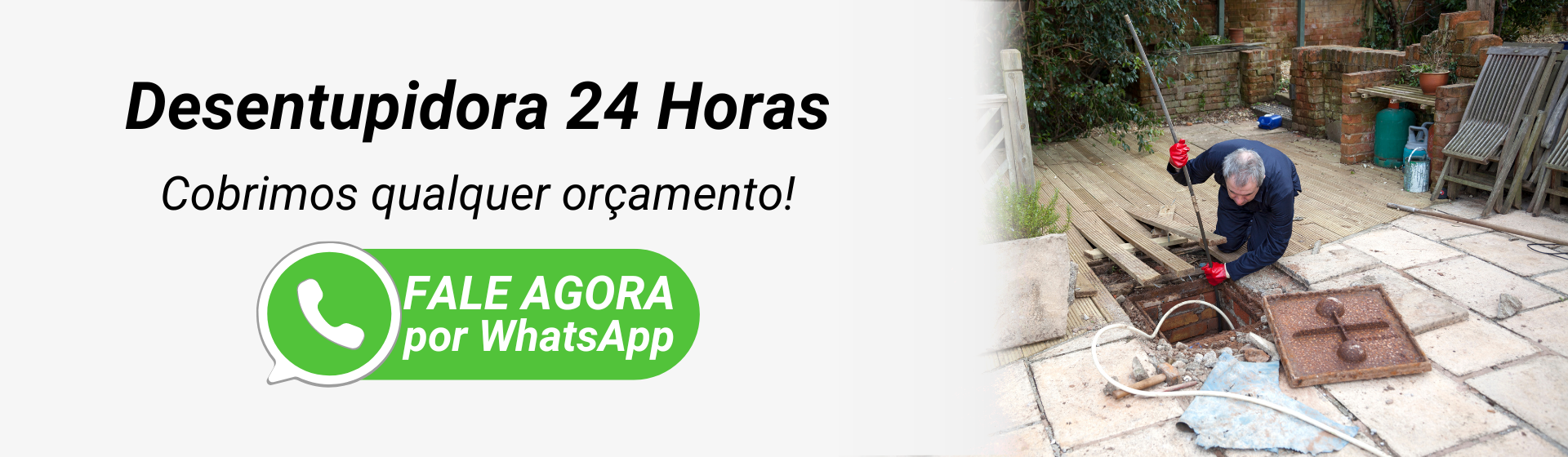 Banner Desentupidora